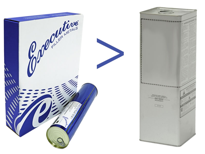 5 REASONS WHY A 10-LB ELECTRODE CAN IS SUPERIOR